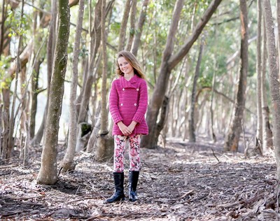 GIRL’S WRAP CARDIGAN