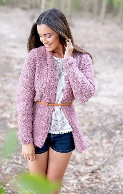 KNITTED COAT