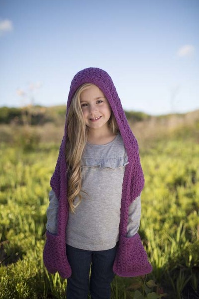 KIDDIES HOODED SCARF