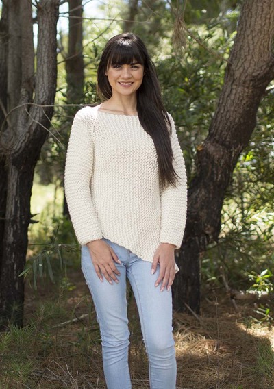 ASYMMETRICAL PULLOVER