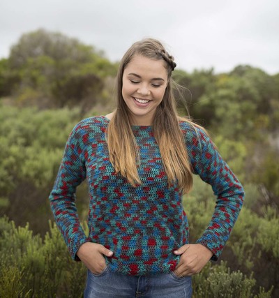 HEART PATCH PULLOVER